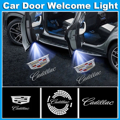 (NOT SOLD TO USA) 2PCS LED Door Logo Lights for Cadillac SRX XT5 XT6 CTS – Car Accessories | MotorWorld Marketplace