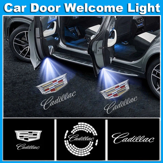 (NOT SOLD TO USA) 2PCS LED Door Logo Lights for Cadillac SRX XT5 XT6 CTS – Car Accessories | MotorWorld Marketplace