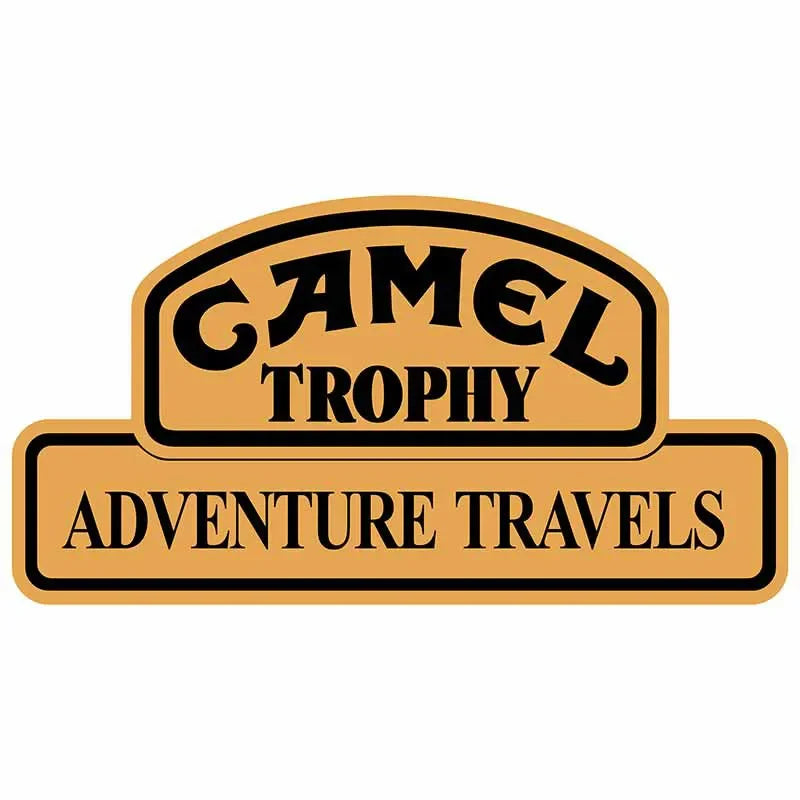 Camel Trophy Racing Helmet Sticker, Waterproof, UV Proof