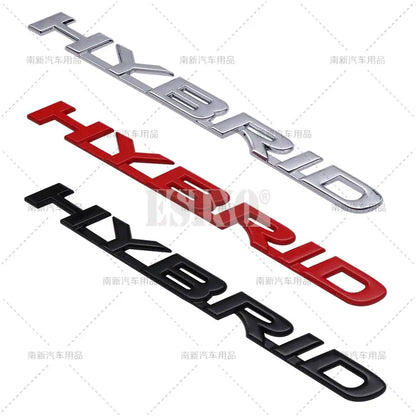 Universal 3D Hybrid Metal Emblem Badge