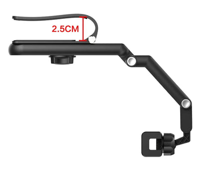 Support de téléphone universel 360° pour pare-soleil de voiture, pour iPhone/Android