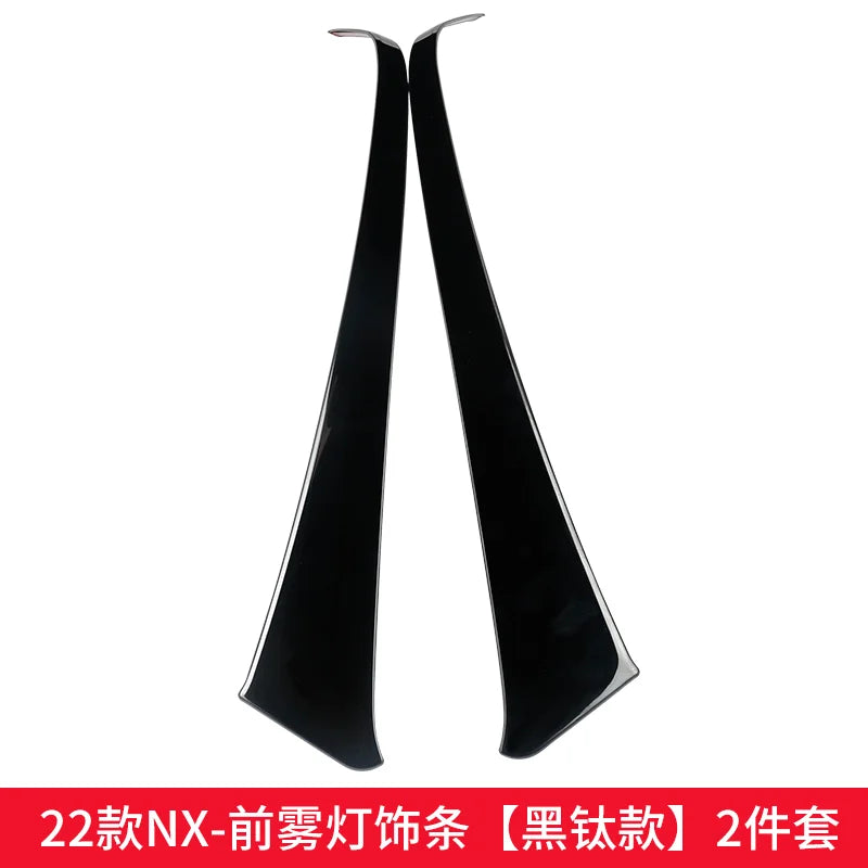 Lexus NX 2022-2025 Front Bar & Fog Lamp Protector Strip 22-25NX-2pcs A2 – Car Accessories | MotorWorld Marketplace
