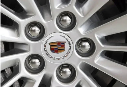 (NOT SOLD TO USA) 4pcs 56mm Cadillac Wheel Center Hub Badges – Pro Fit – Car Accessories | MotorWorld Marketplace