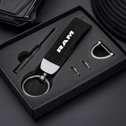 Premium Suede Keychain for Ram 1500 2500 3500