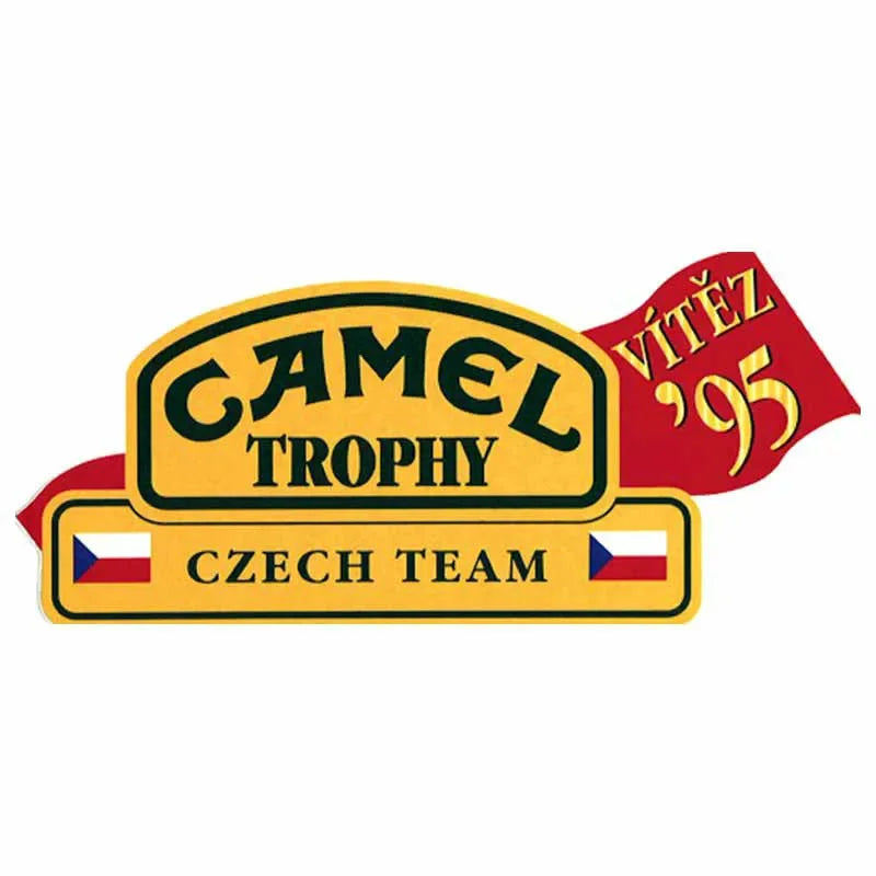 Camel Trophy Racing Helmet Sticker, Waterproof, UV Proof