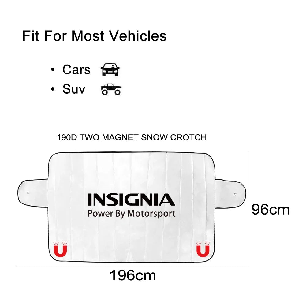 Opel Windshield Sunshade Cover