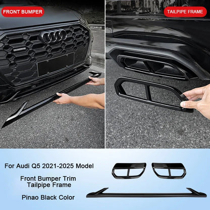 Audi Q5 2021-2025 Black Warrior Trim Bumper & Cover Set 3pieces Set – Car Accessories | MotorWorld Marketplace