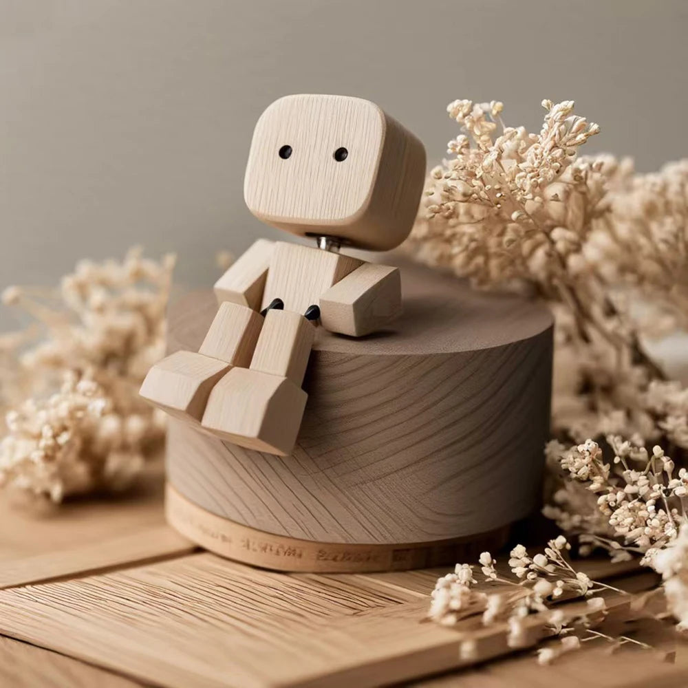 Handmade Wooden Shaking Man Dashboard Ornament – 2 Styles B China Mainland – Car Accessories | MotorWorld Marketplace