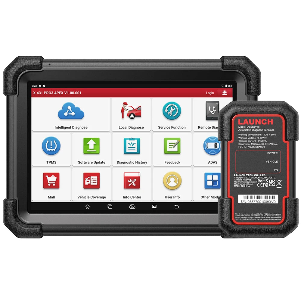 LAUNCH X431 PRO3APEX OBD2 Scanner | Pro Diagnostic Tool – Car Accessories | MotorWorld Marketplace