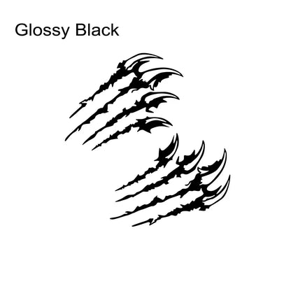 Universal Headlight Eyebrow Claw Decals – PVC, Pro Tuning Glossy Black – Car Accessories | MotorWorld Marketplace