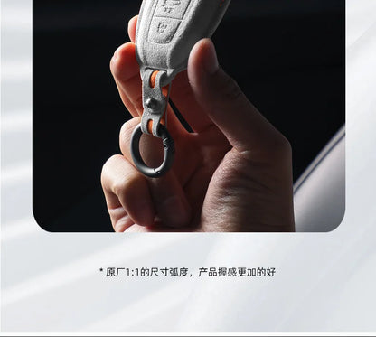 Premium Suede Key Case for Lamborghini Urus & Revuelto