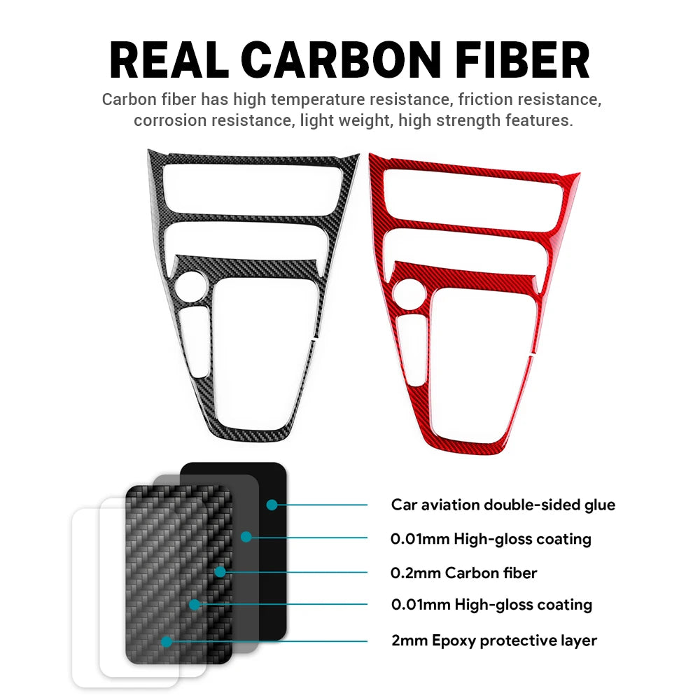 Real Carbon Fiber Gear Shift Panel Sticker For Focus 15-18 – Car Accessories | MotorWorld Marketplace