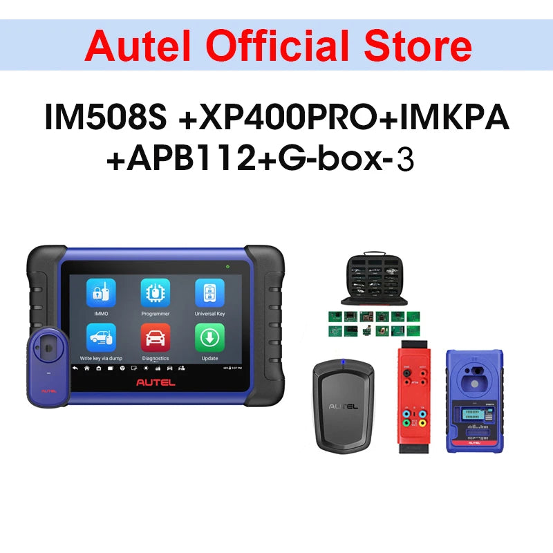 Autel MaxiIM IM508S PRO Key Programmer & OBD2 Scanner XP400PRO IM508SPRO Full set – Car Accessories | MotorWorld Marketplace