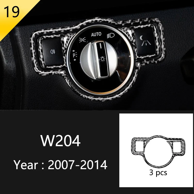Carbon Fiber Window Trim for Mercedes C-Class W204/C180/C200 Type 19 – Car Accessories | MotorWorld Marketplace