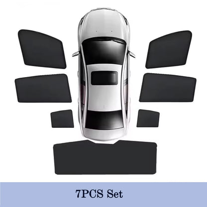 (NOT SOLD TO USA) Mesh Visor Magnetic Shade for Tiggo 7 Pro/S700/Xcite 2020-25 7PCS Set – Car Accessories | MotorWorld Marketplace