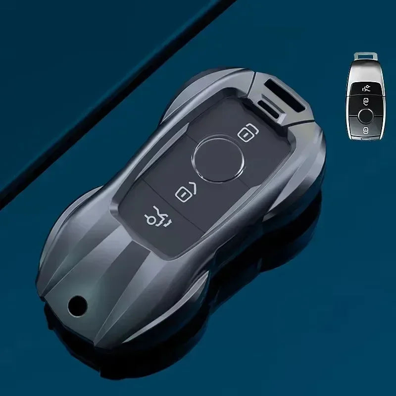 Mercedes Benz Key Case Shell Chain for C E S GLC AMG Series (A)GY – Car Accessories | MotorWorld Marketplace