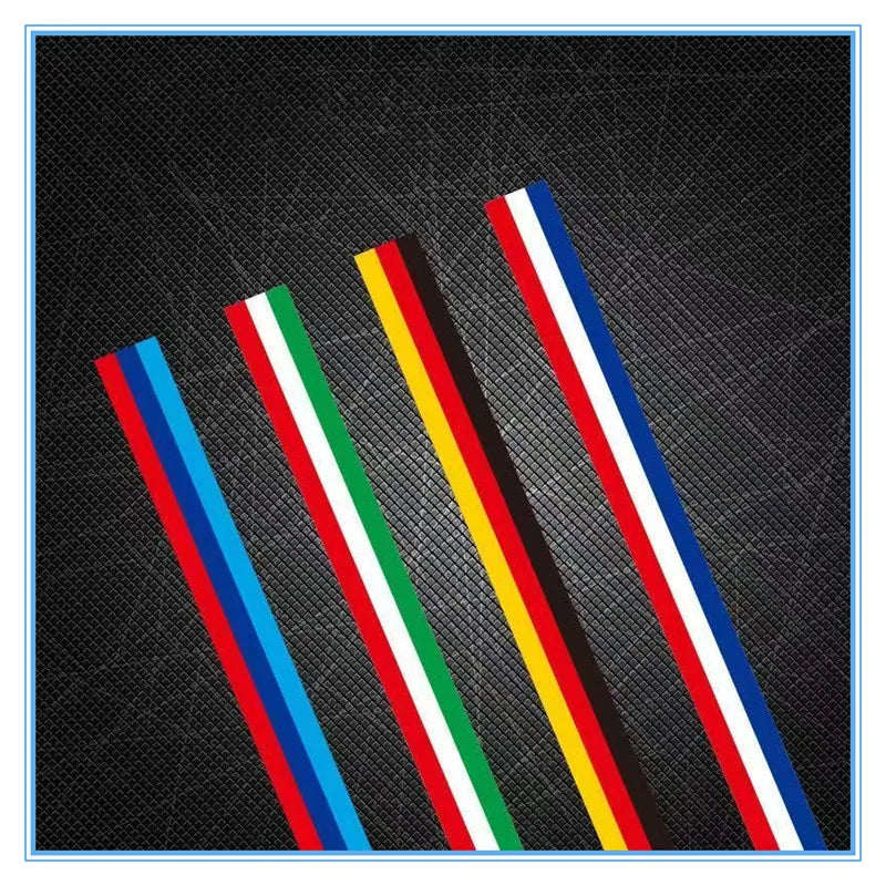 Custom Tricolor National Flag Car Vinyl Decal Sticker