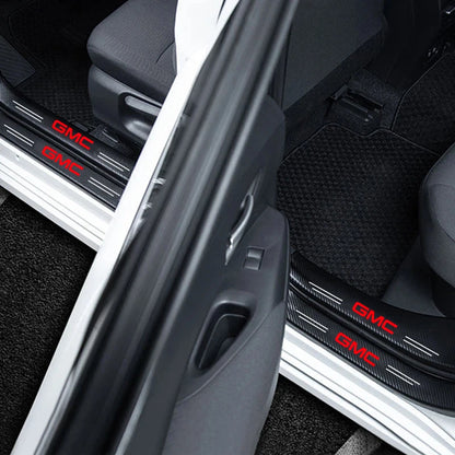 Carbon Fiber Door Sill Protectors for GMC