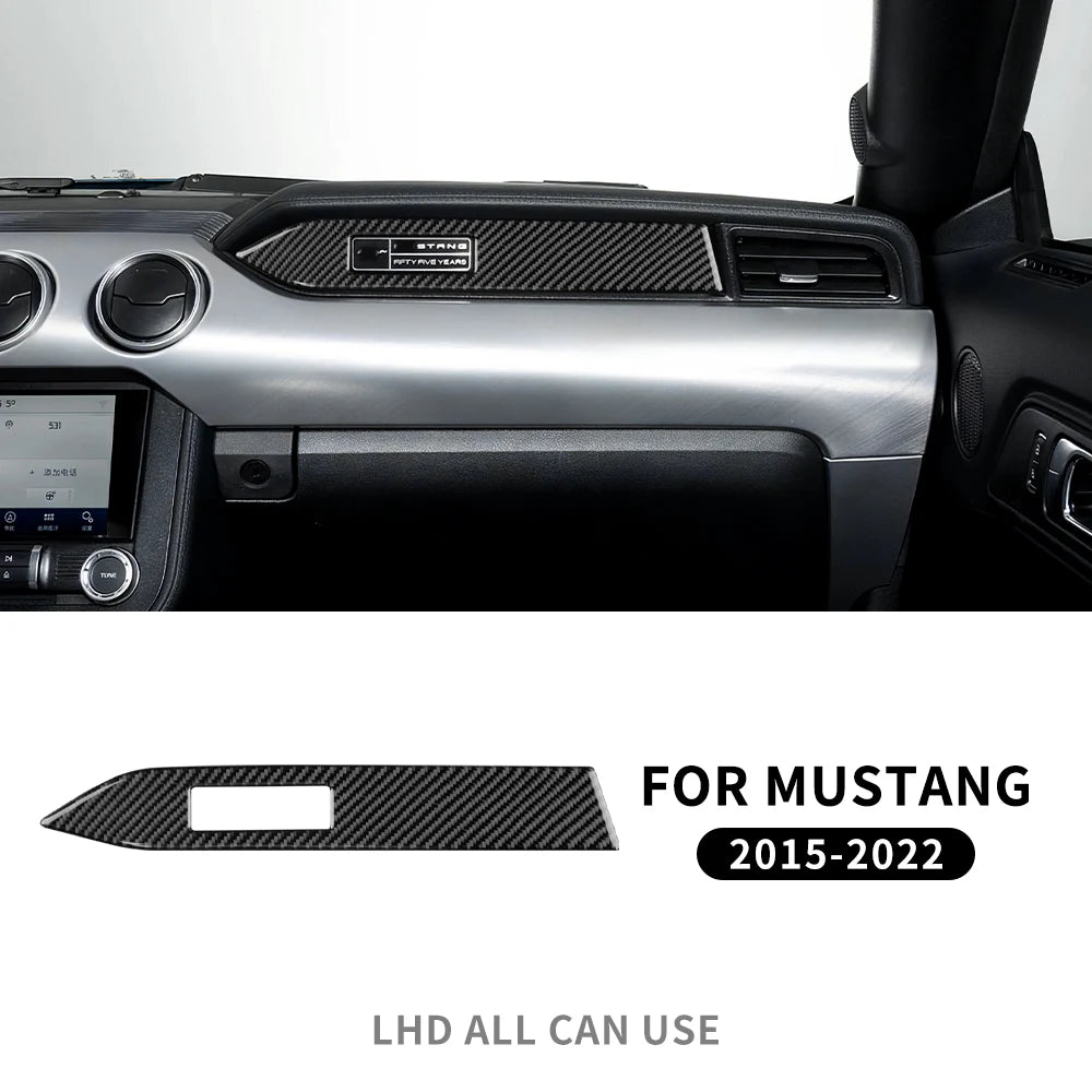 Real Carbon Fiber Interior Trim for Ford Mustang 2015-2023 – Car Accessories | MotorWorld Marketplace