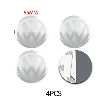 VW Wheel Center Hub Decals 4PCS – Pro Styling Upgrade