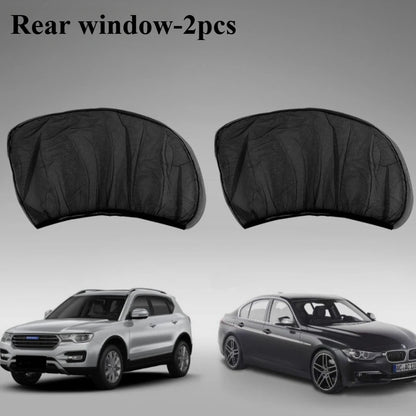 Car Window Mesh Sunshade Net – Mosquito & UV Shield Rear window-2pcs – Car Accessories | MotorWorld Marketplace