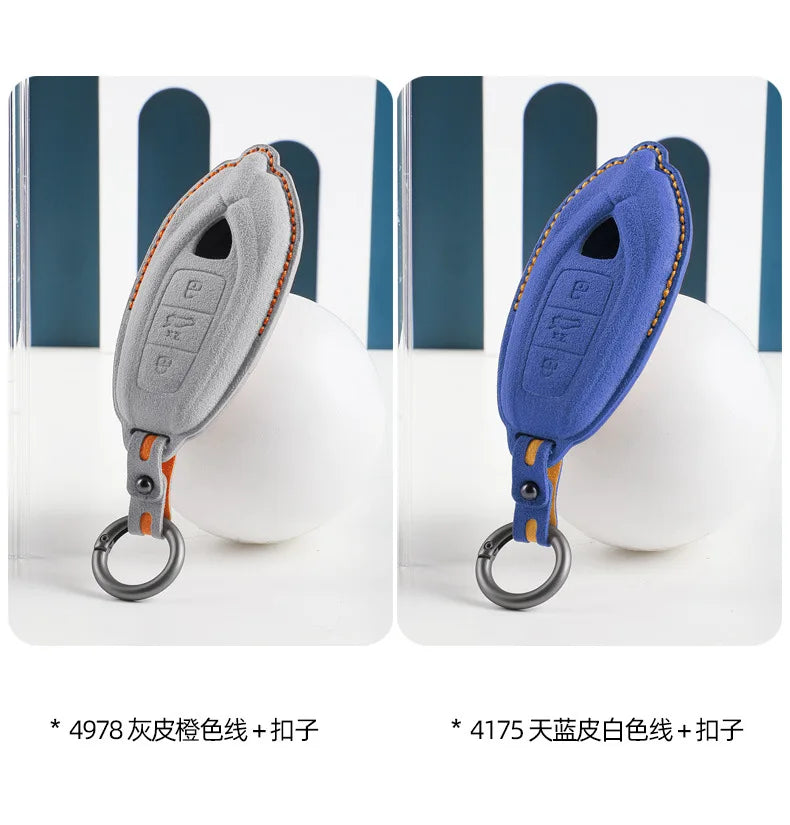 Premium Suede Key Case for Lamborghini Urus & Revuelto
