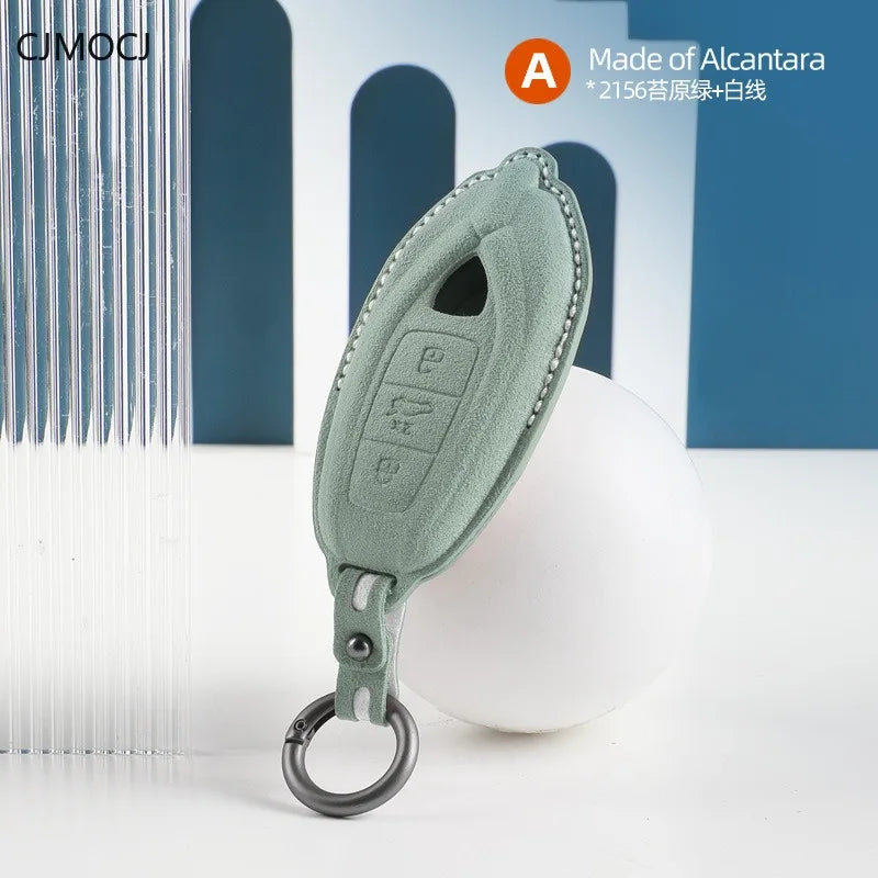 Premium Suede Key Case for Lamborghini Urus & Revuelto