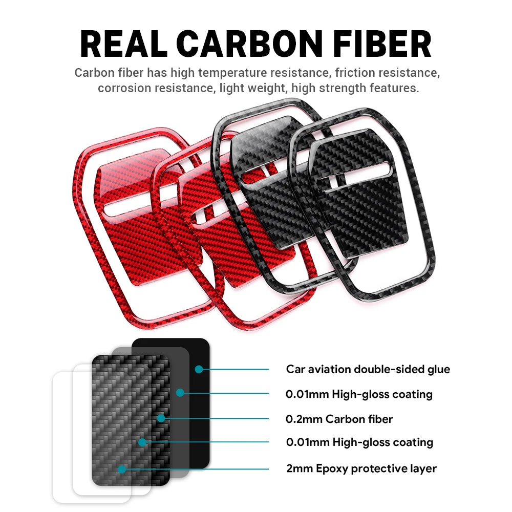 Real Carbon Fiber Seat Handle Trim for Mustang 2024-2027 – Car Accessories | MotorWorld Marketplace