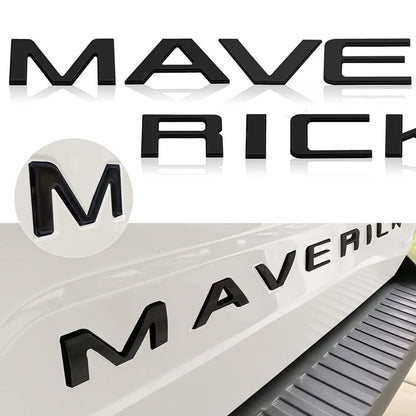 Ford Maverick Tremor Rear Trunk English Letter Emblem Decal