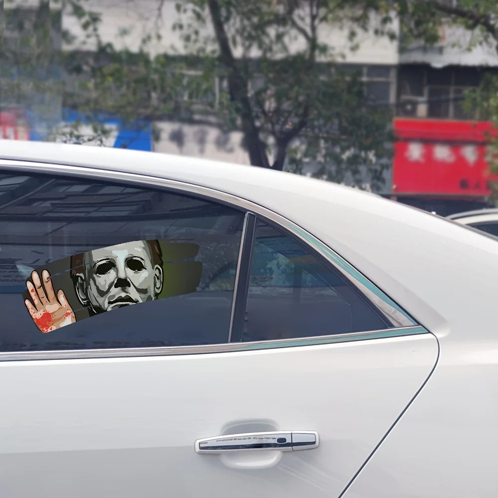 Halloween 3D Peeping Car Sticker Waterproof Auto Window Decor – Car Accessories | MotorWorld Marketplace