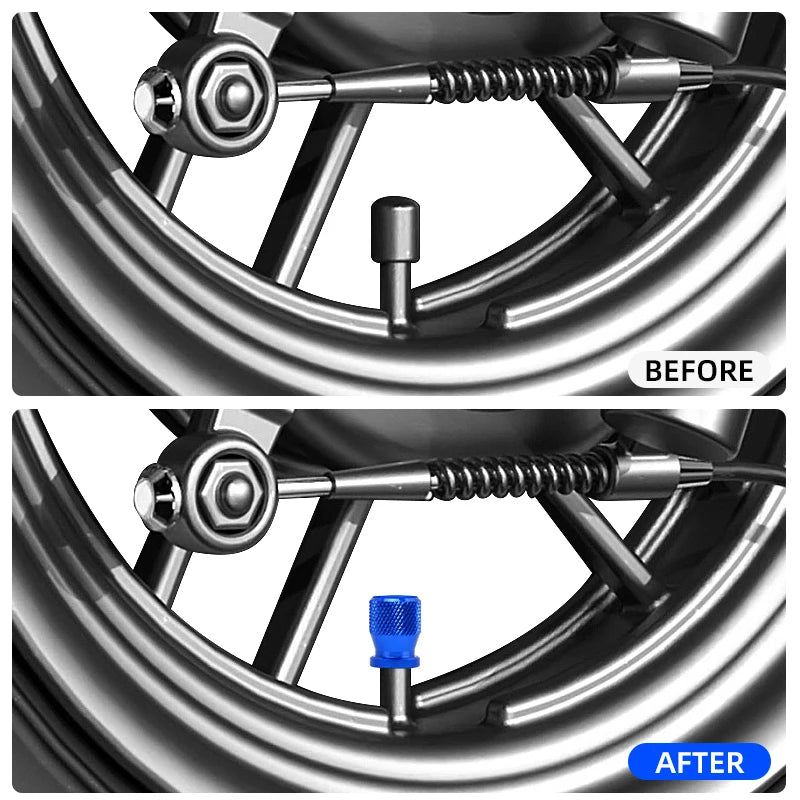 Alfa Romeo 159 Tire Valve Caps Waterproof Logo Stem Covers