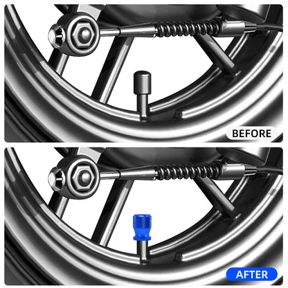 Alfa Romeo 159 Tire Valve Caps Waterproof Logo Stem Covers