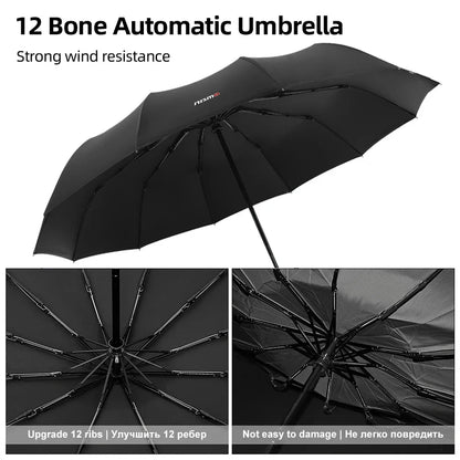 Nismo (Nissan Motorsports) Logo Auto Umbrella Windproof