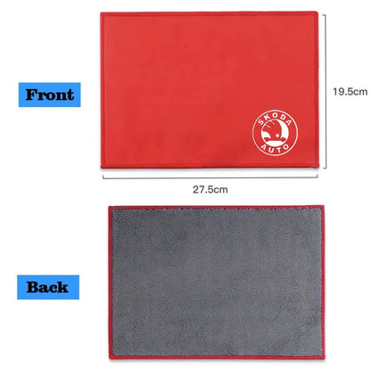 Premium Microfiber Towel for Skoda