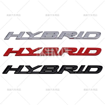 Universal 3D Hybrid Metal Emblem Badge