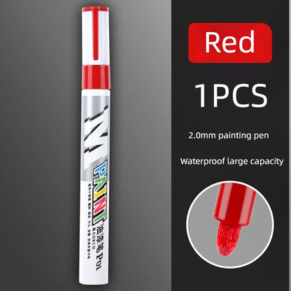 Car Paint Scratch Repair Pen Waterproof Marker – Multi-Color Red – Car Accessories | MotorWorld Marketplace