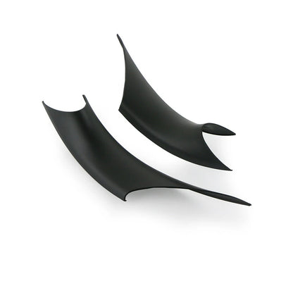 Paire de couvre-poignées de porte noirs pour BMW Série 3 et 4 F30 et F35 (2012-2018)