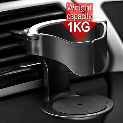 Support universel pour téléphone et boisson sur grille d'aération de voiture - Organiseur professionnel