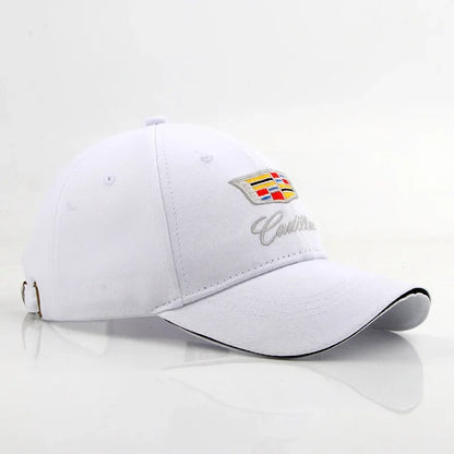 (NOT SOLD TO USA) Cadillac Snapback Hat – Cotton Sun Cap for XT4 CT5 Escalade