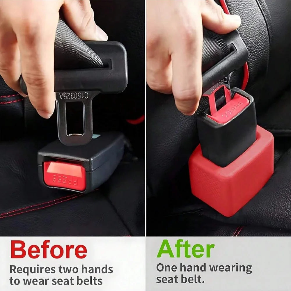 Silicone Seat Belt Buckle Holder – Stable Rear Retainer Booster – Car Accessories | MotorWorld Marketplace