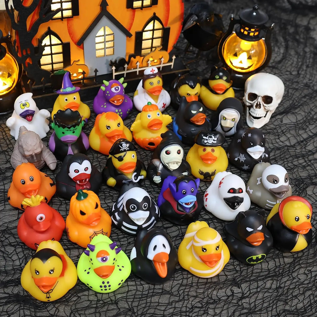 Halloween Rubber Ducks 6-96pcs Jeep Car Decor Ducking Set – Car Accessories | MotorWorld Marketplace