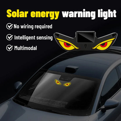 (NOT SOLD TO USA) Monster Eye Solar Antenna Demon Light – Universal Roof Decor – Car Accessories | MotorWorld Marketplace