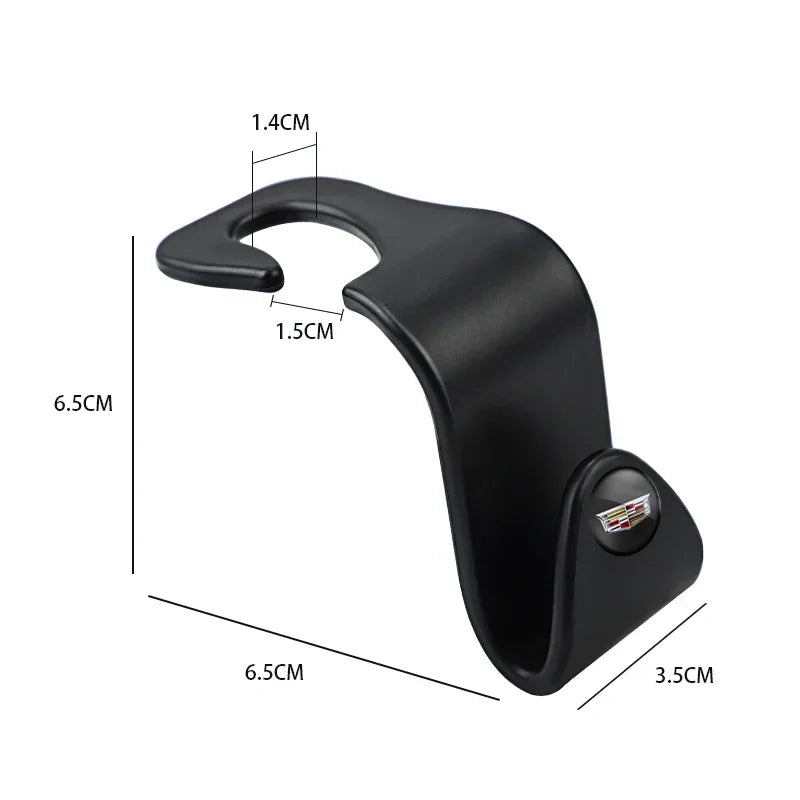 (NOT SOLD TO USA) 4/2pcs ABS Seat Back Hooks for Cadillac ATS CTS XT5 SRX – Car Accessories | MotorWorld Marketplace