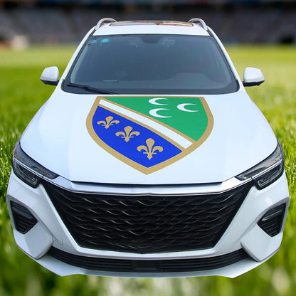 National Flag Car Hood Cover 115x160CM – Custom Engine Wrap