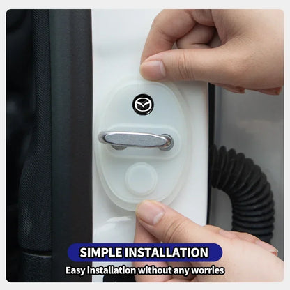 Mazda Door Silicone Protector Shockproof Scratch-Resist 4pcs