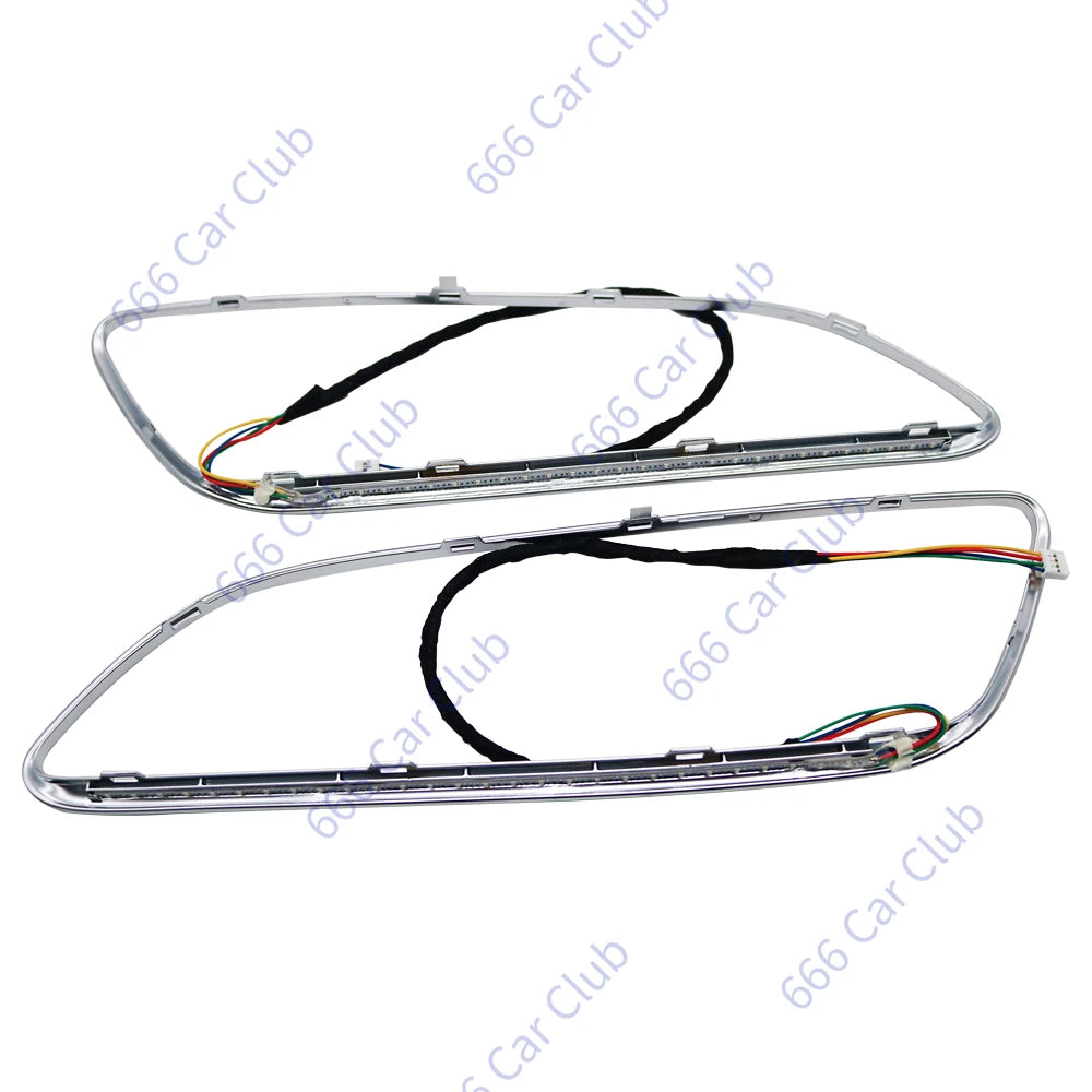 12-Color LED Turbo Vent Lights For Mercedes W117 W176 W156 – Car Accessories | MotorWorld Marketplace