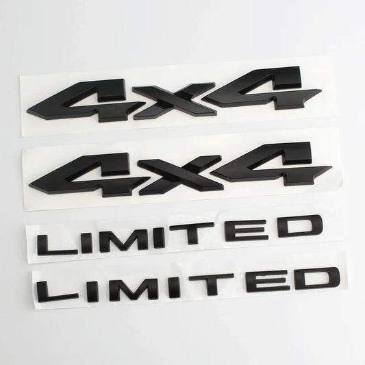 4X4 LIMITED Emblem Badge for Trucks