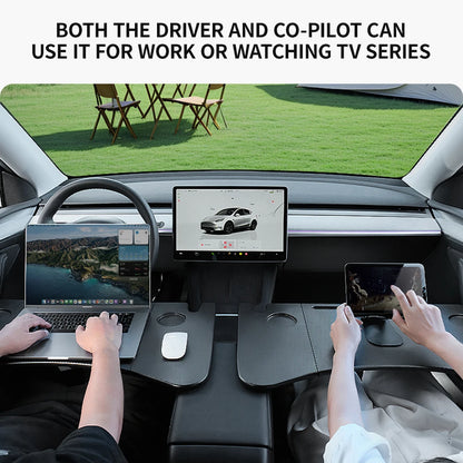 Tesla Model X/S/3/Y 2018-2025 Steering Wheel Desk Tray