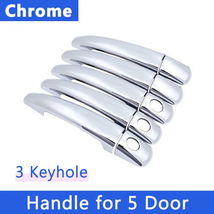 (NOT SOLD TO USA) Gloss Black Carbon Fiber Door Handle Covers for DS3 09-19 3 Keyhole 5 door 1 – Car Accessories | MotorWorld Marketplace