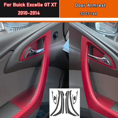 Carbon Fiber Door Armrest Film for Buick Excelle GT XT 10-14 3D CF red – Car Accessories | MotorWorld Marketplace